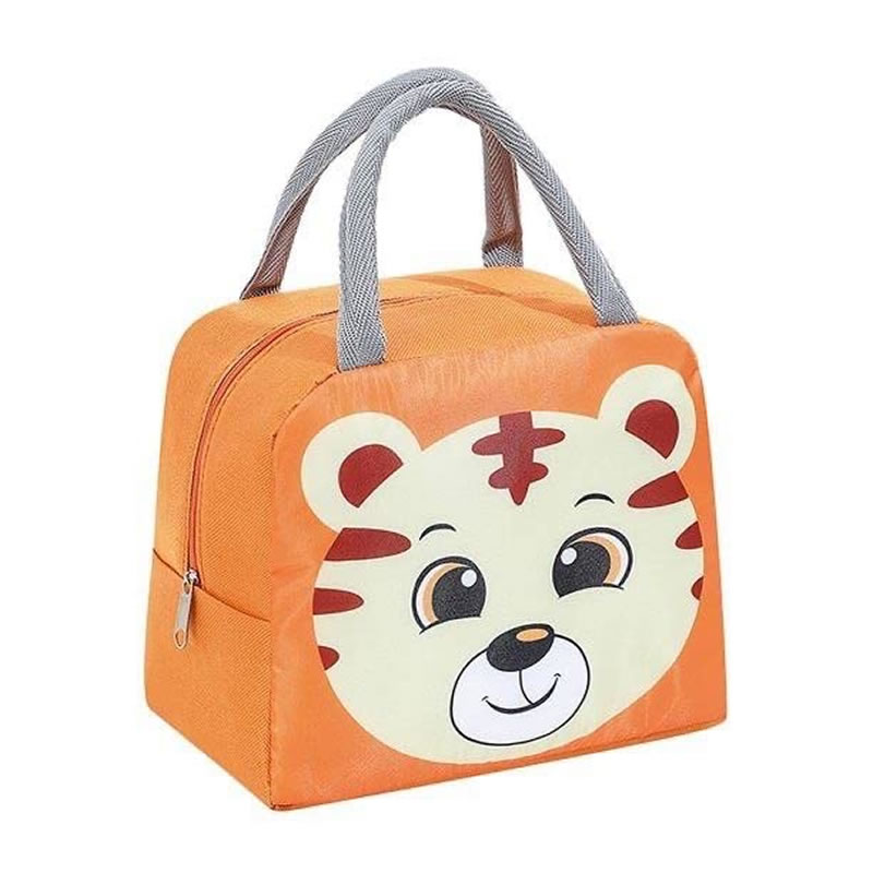 MASOOM NX Thermal Lunch Tiffin Bag Portable  Functional Canvas Blue   Orange  Amazonin Bags Wallets and Luggage