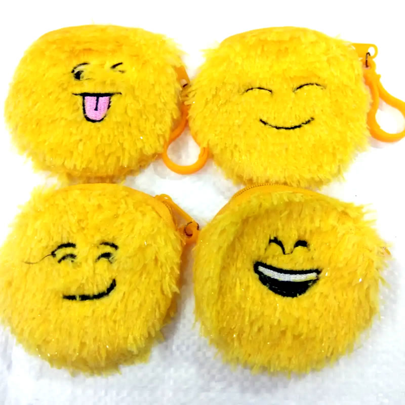 Emoji Keychains Plush Cute Coin Purses Bulk For Kids Party Favors Supplies  Carnival Prizes Valentines Gifts 12pack : Buy Online at Best Price in KSA -  Souq is now Amazon.sa: Arts &