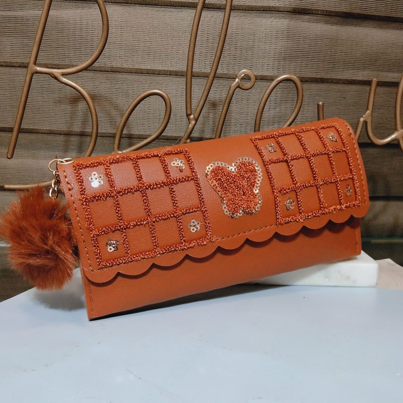 Violet Hand Pouch Ladies Leather Clutch Purse, Rectangle at Rs 349 in  Kanchipuram