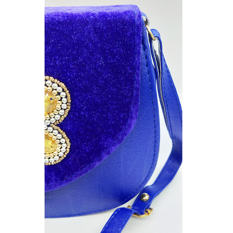 Women's crossbody handbag MIA Royal Blue - Dajana Rodriguez