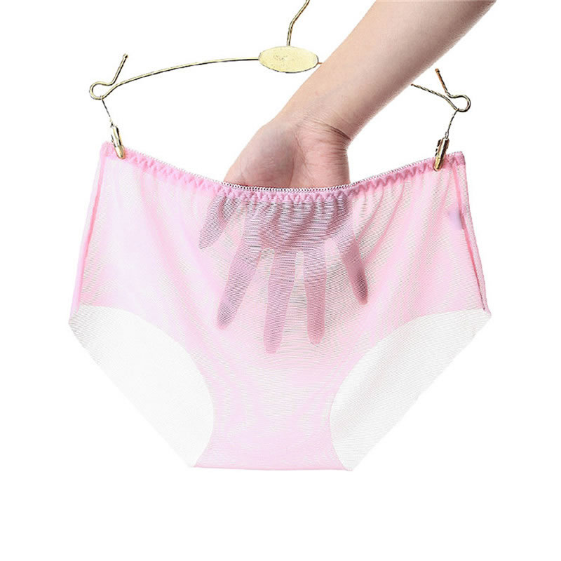 Full Transparent Ultra-thin Seamless Low Waist Panty, Lingerie, Panties ...