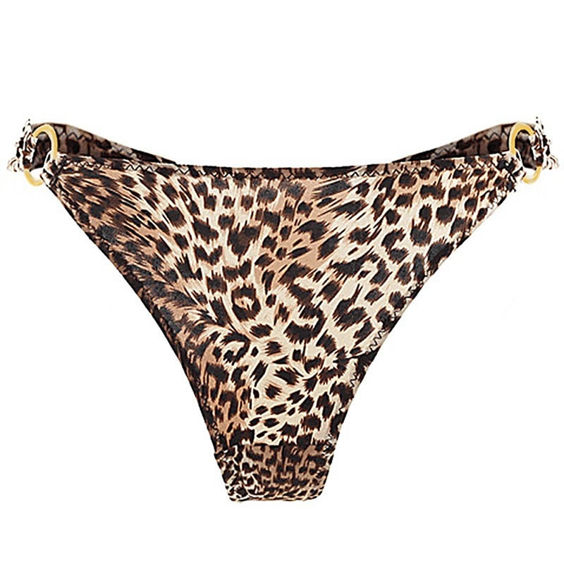 Littledesire Leopard Print Thongs G-Strings Underwear (Pack of 2 ...