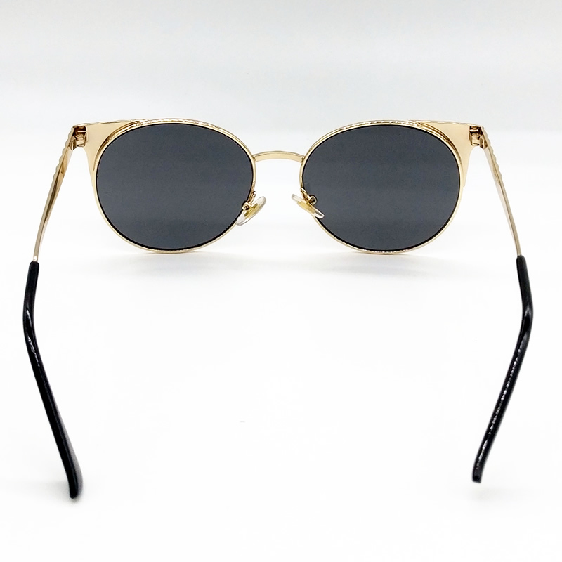 Classic Design Golden Metal Frame Women Sunglasses, Sunglasses, Women ...