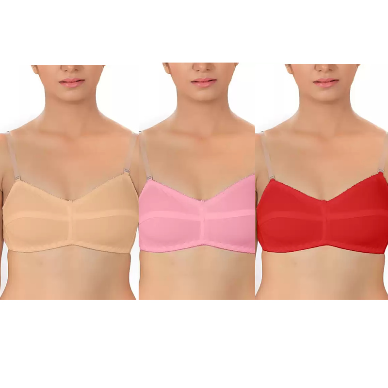 Pack of 2 Imported Transparent Bras Back Straps For Women/Girls
