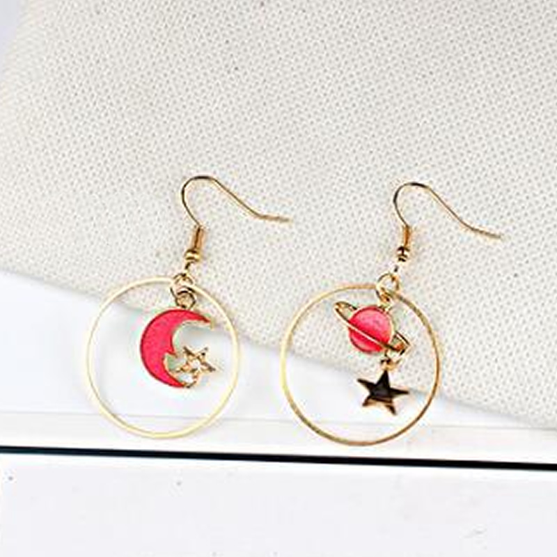 Moon Star Dangle Drop Earrings, Jewellery, Earrings & Drops Free ...