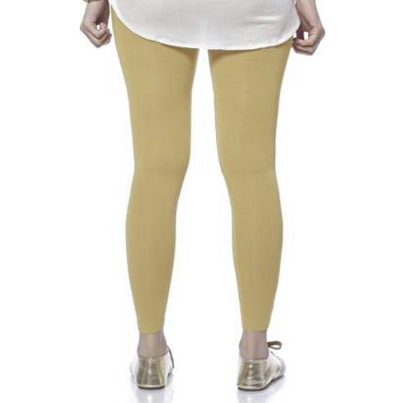 4% OFF on Lux Lyra Beige Cotton Ankle Length Leggings - Pack Of 3 on  Snapdeal | PaisaWapas.com