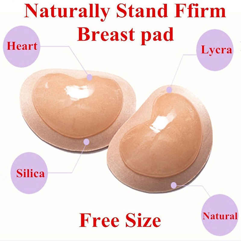 Buy Silicone Shaping Inserts ment Enhancers Pads Bra Gel Push-up Chicken  Cutlets Fake Boobs (Skin) Online at desertcartINDIA