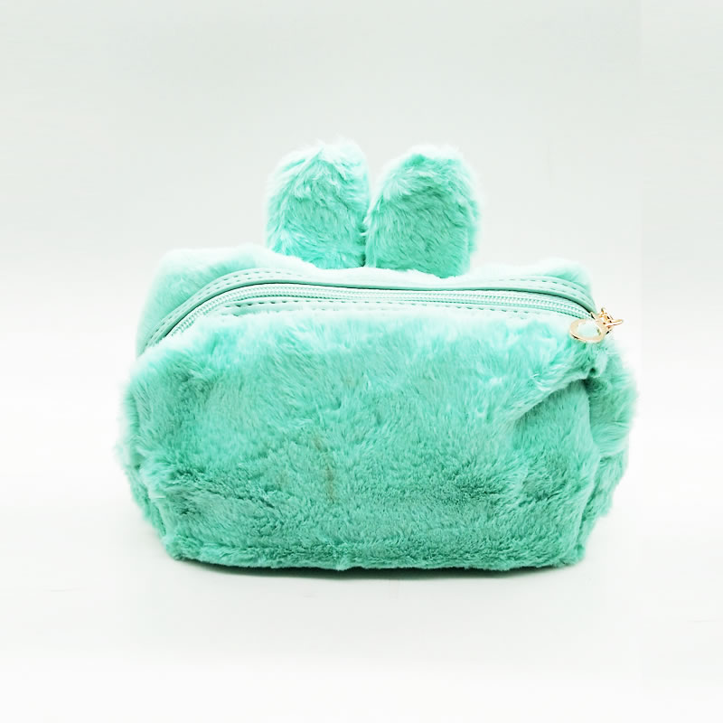 Faux Fur Cute Travel Zipper Makeup Pouch, Bags & Wallets, Travel & Makeup  Pouches Free Delivery India.