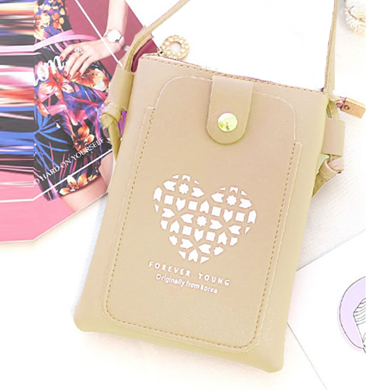 PALAY Women Crossbody Phone Bag Ladies Wallet Small Soft PU Leather Cell Phone  Purse Mini Shoulder Bag with Strap Card Slots (Pink) at Rs 751.00 | Women  Purse, Evening Purse, Golden Purses,