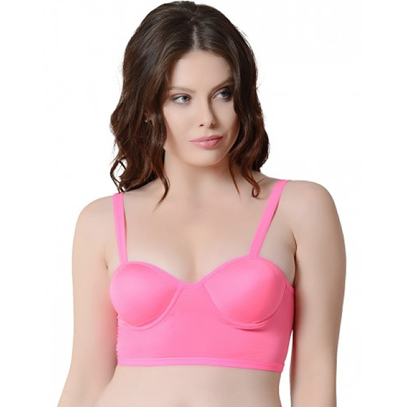 Strap Underwired Molded Cup Cage Padded Lightly Bralette , Lingerie, Bra  Free Delivery India.