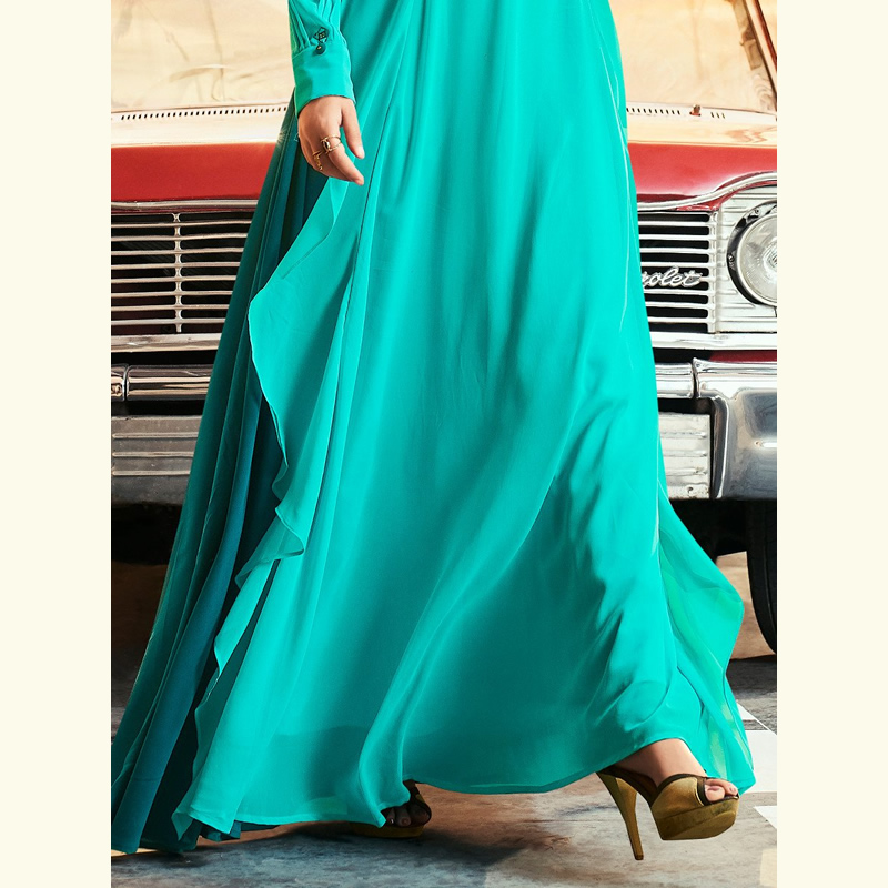 Littledesire Embroidered Straight Gown, Ethnic Wear, Party Wear Kurtis ...