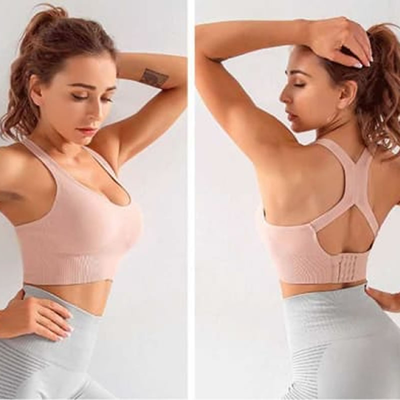 Striped Lycra Cotton Full Coverage Sports Bra at Rs 150/piece in