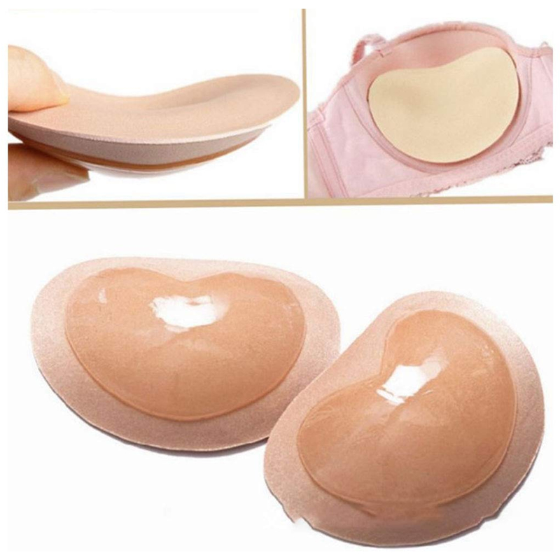 🆕Soft Silicone Bra Inserts Enhancers Push Up Pads
